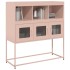 Aparador de acero laminado en frío rosa 100,5x39x107