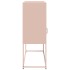 Aparador de acero laminado en frío rosa 100,5x39x107