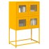 Aparador de acero amarillo mostaza 68x39x107