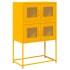 Aparador de acero amarillo mostaza 68x39x107