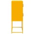 Aparador de acero amarillo mostaza 68x39x107