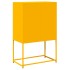 Aparador de acero amarillo mostaza 68x39x107
