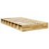 Estructura de cama sin colchón 80x200 cm madera maciza