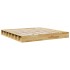 Estructura de cama sin colchón 200x200 cm madera maciza