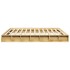 Estructura de cama sin colchón 200x200 cm madera maciza