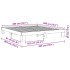 Estructura de cama sin colchón 200x200 cm madera maciza