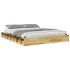 Estructura de cama sin colchón 160x200 cm madera maciza