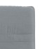 Sillas de comedor 4 unidades tela gris