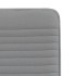Sillas de comedor 6 unidades de tela gris