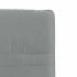 Sillas de comedor 6 unidades de tela gris