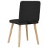 Sillas de comedor giratorias 6 unidades tela