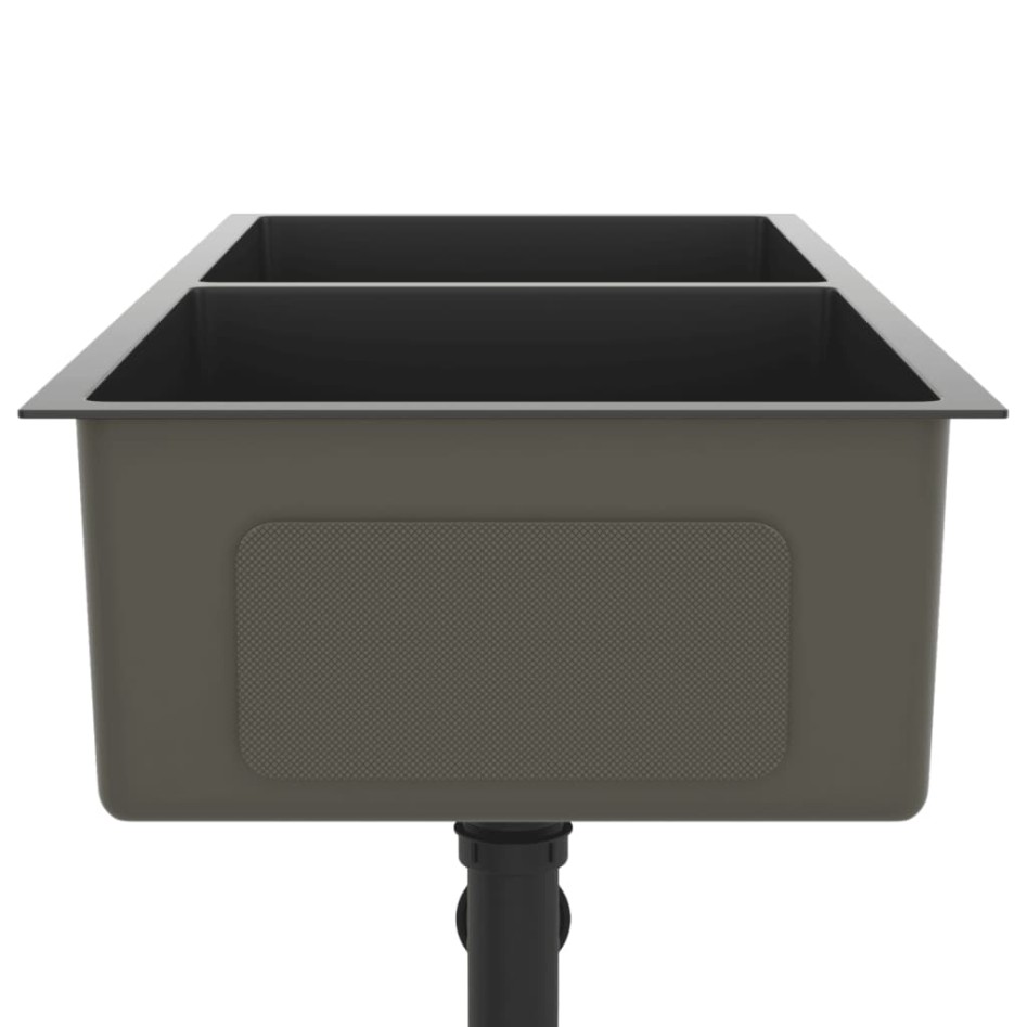 Fregadero hecho a mano acero inoxidable