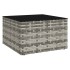 Set de muebles de jardín 2 pzas cojines ratán sintético