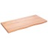 Tablero mesa madera roble tratada marrón claro 100x50x(2-4)