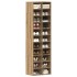 Zapatero de madera contrachapada roble artisian 54x34x183