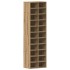 Zapatero de madera contrachapada roble artisian 54x34x183