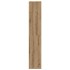 Zapatero de madera contrachapada roble artisian 54x34x183