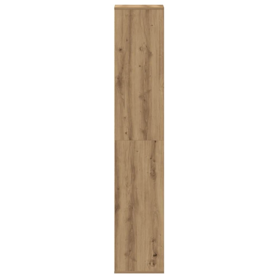 Zapatero de madera contrachapada roble artisian 54x34x183
