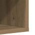 Zapatero de madera contrachapada roble artisian 54x34x183