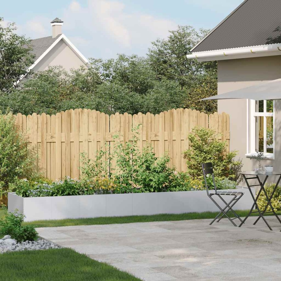 Jardinera de acero galvanizado 360x80x40