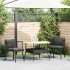 Sillones de jardín con cojines 2 uds ratán sintético