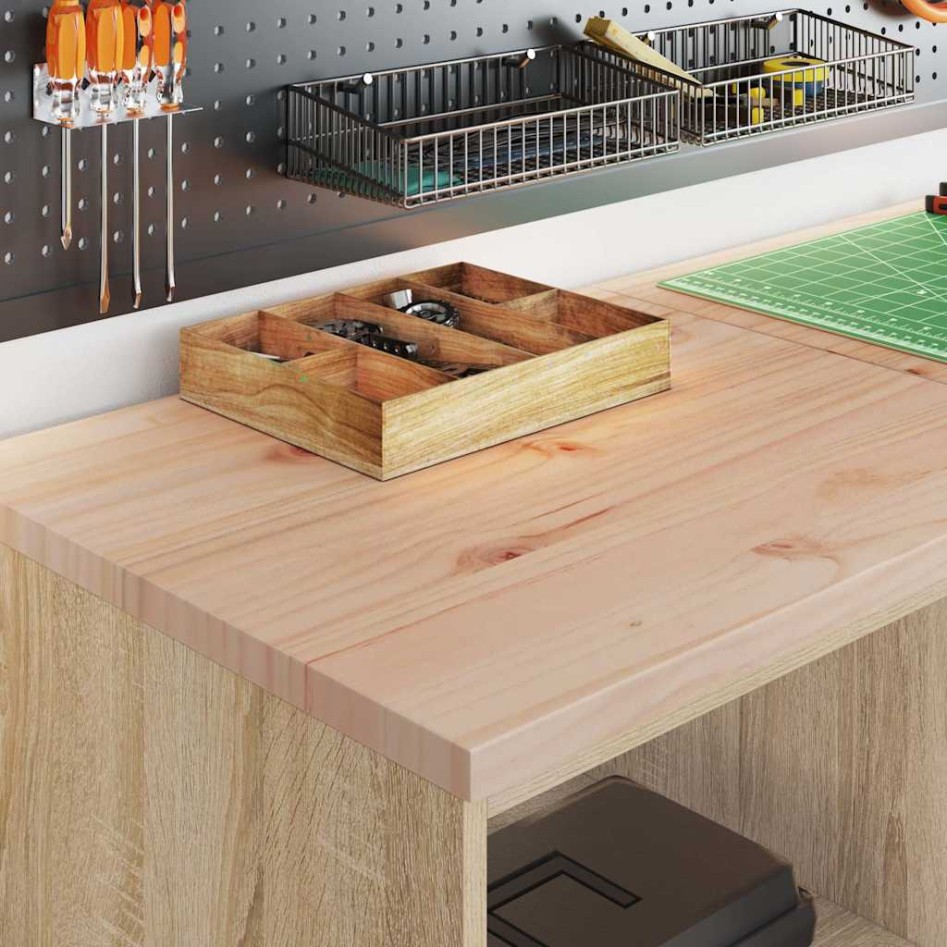 Armarios 2 uds para garaje madera de ingeniería roble