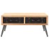 Mesa de centro de madera maciza de abeto 115x55x50