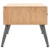 Mesa de centro de madera maciza de abeto 115x55x50