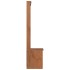 Perchero de entrada SANDENS 45x40x159,5cm madera maciza de