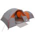 Tienda de campaña para 5 personas impermeable gris y