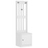 Perchero de entrada SANDENS madera pino blanco 45x40x159,5