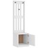 Perchero de entrada SANDENS madera pino blanco 45x40x159,5