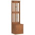 Perchero de entrada SANDENS 45x40x159,5cm madera maciza de