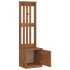 Perchero de entrada SANDENS 45x40x159,5cm madera maciza de