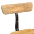 Taburetes de barra 2 uds madera maciza de mango 49x43x79