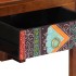 Mesa de centro de madera maciza de acacia 90x50x40
