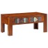 Mesa de centro de madera maciza de acacia 90x50x40