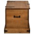 Baúl de almacenamiento HALDEN de madera maciza 91x48x47