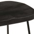 Taburetes de barra 45x40x62 cm madera maciza de