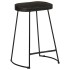 Taburetes de barra 45x40x62 cm madera maciza de