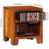 Mesita de noche 2 uds 40x35x45 cm madera maciza de