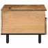 Mesa de centro madera maciza de mango marrón 80x54x40