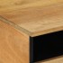 Mesa de centro madera maciza de mango marrón 80x54x40