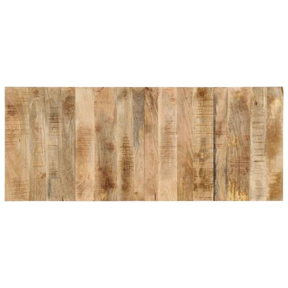 Cabecero de cama 200 cm madera maciza de mango