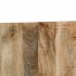 Cabecero de cama 200 cm madera maciza de mango