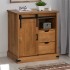 Aparador HALDEN con puerta corredera 80x40x80 cm madera