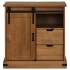 Aparador HALDEN con puerta corredera 80x40x80 cm madera