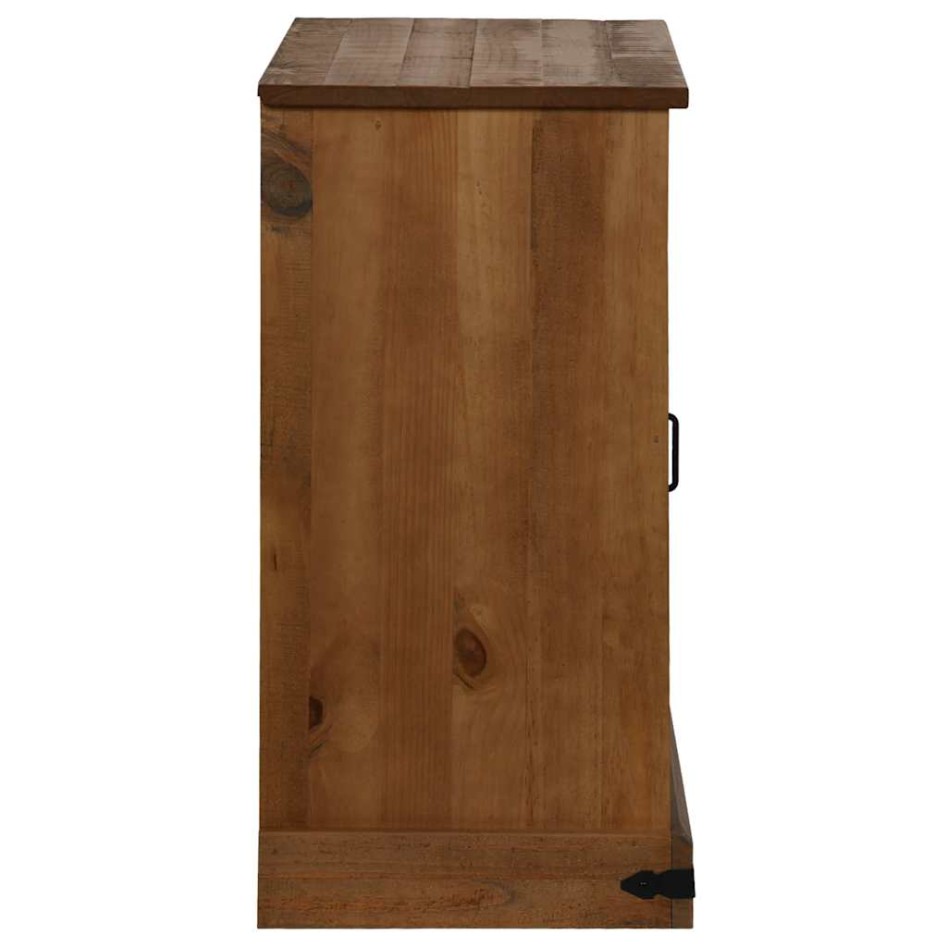 Aparador HALDEN con puerta corredera 80x40x80 cm madera