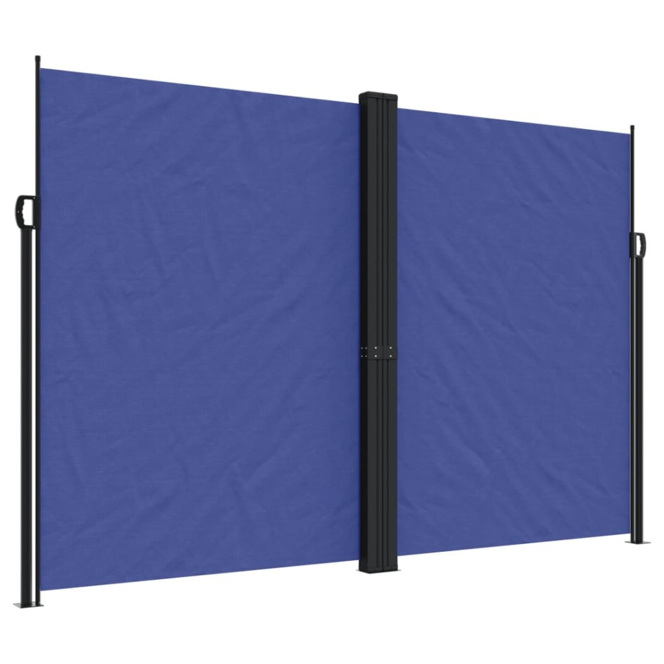 Toldo lateral retráctil azul 220x1000