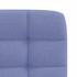 Sillas de comedor 2 uds tela azul